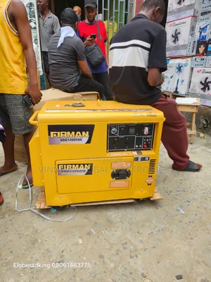 12.5kva Firman Diesel Generator 100% Copper Key Start