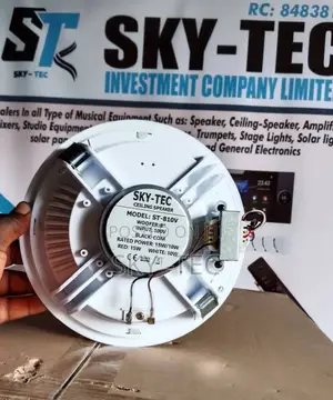 Sky-Tec 15watts 8inches Big Magnet Ceiling Speaker