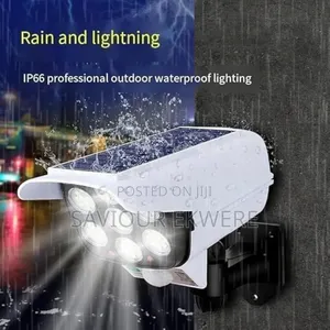 Cctv Camera Shaped Led Solar Security Pir Motion Sensor Lamp