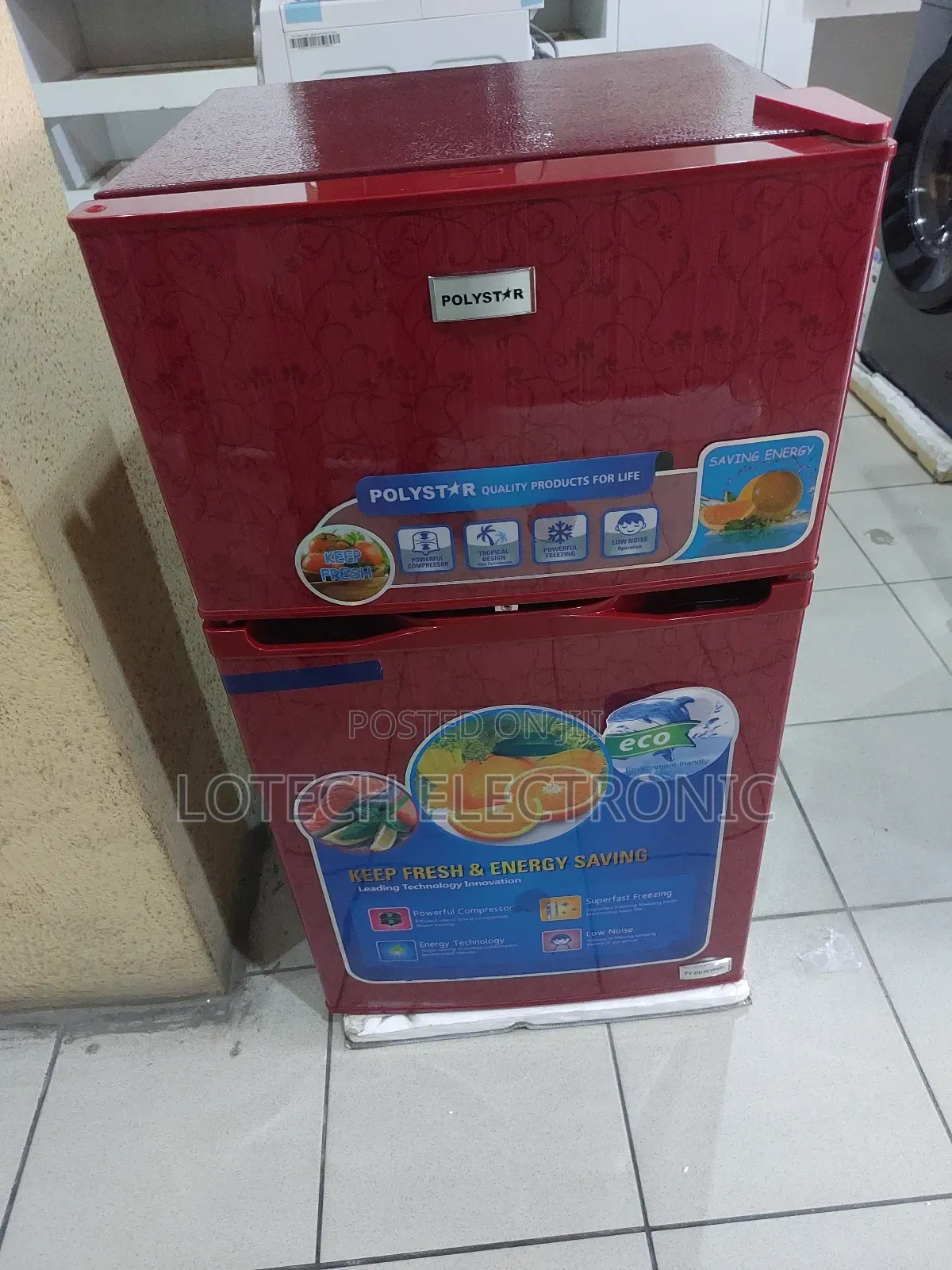 Polystar Refrigerator Pv-Dd203r6rl – 203l