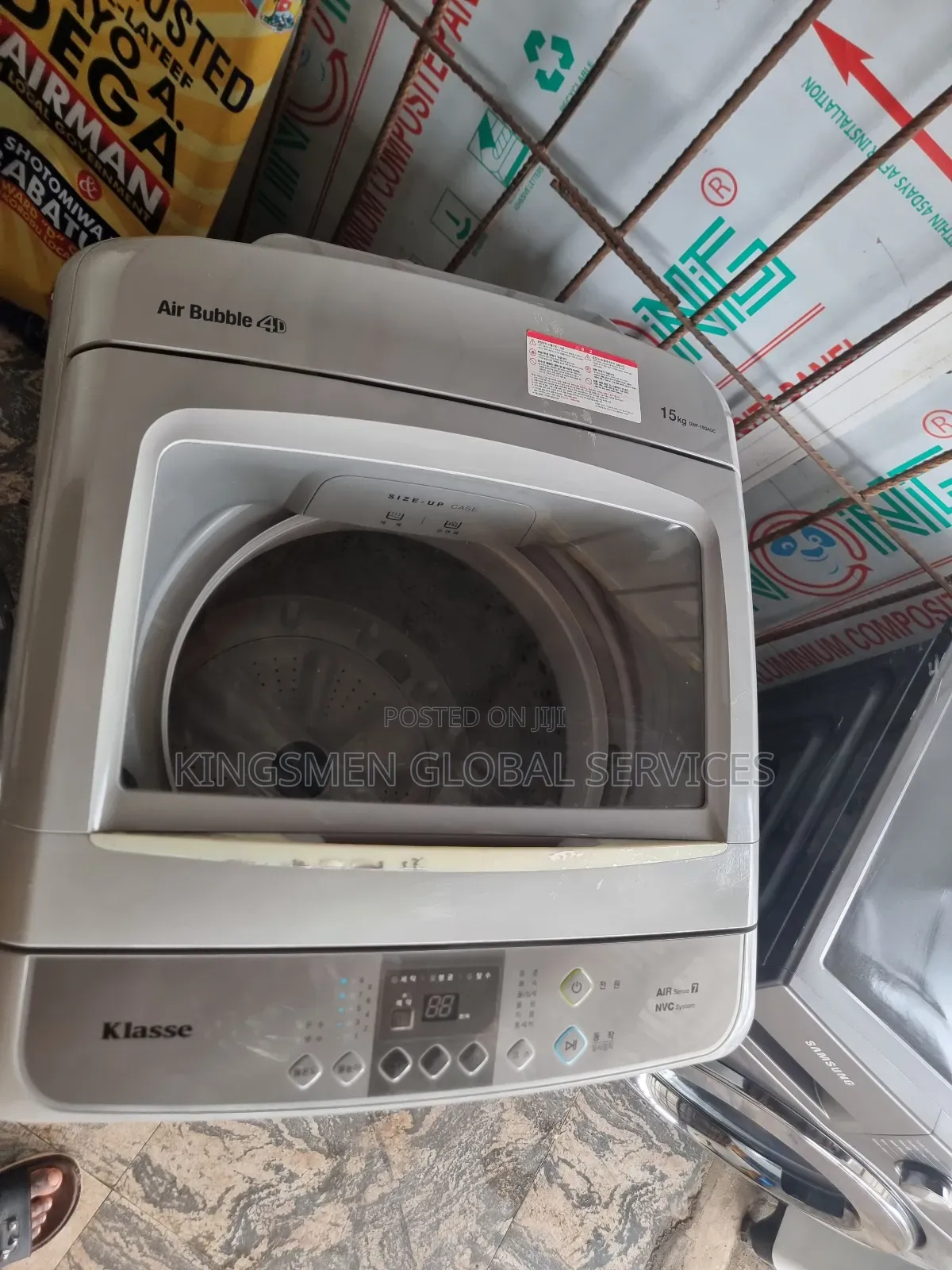 High Quality Samsung 15kg Toploader Automatic Washing Machine