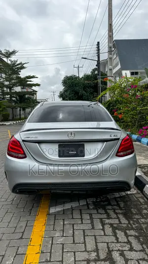 Mercedes-Benz C-Class C 43 AMG 4MATIC (W205) 2017 Silver