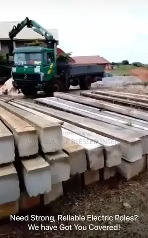 High and Low Tension Concrete Poles