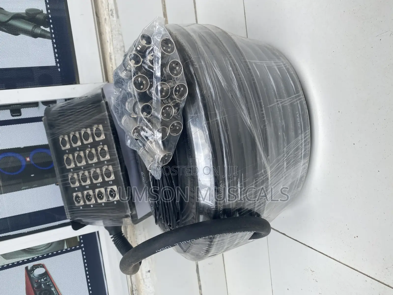 12 Channels Audio Link Cable 50 Metals