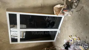 Grey Aluminum Casement Window