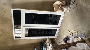 Grey Aluminum Casement Window