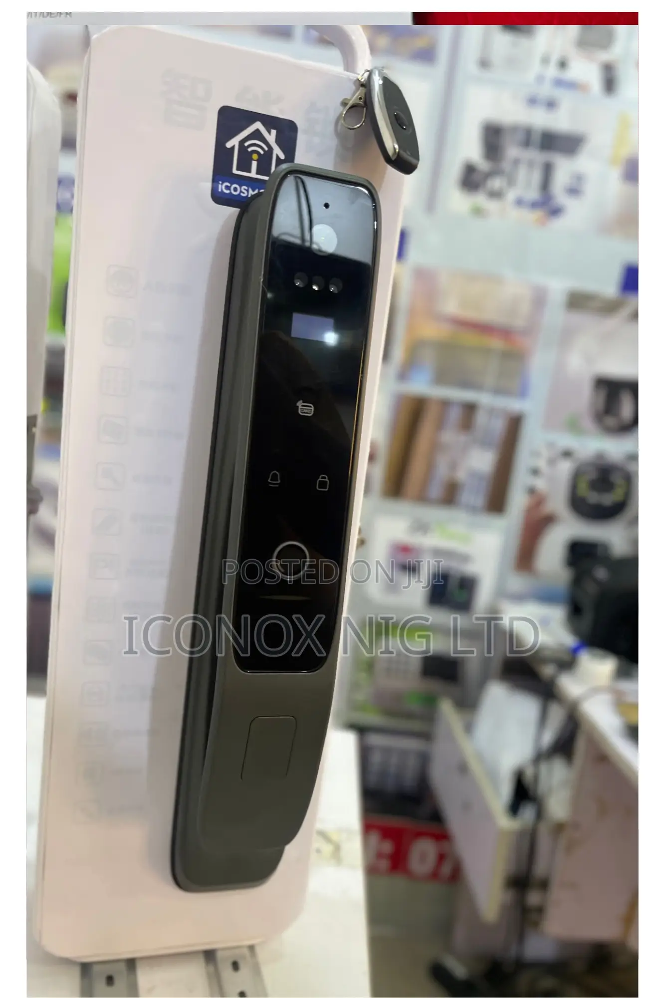 Ico-L90 Smart Face Id, Remote Control, Fingerprint, Card, Code, Lock