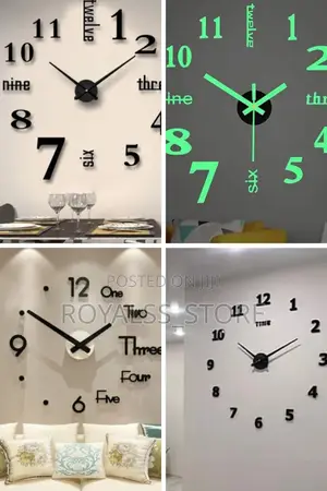 Biggest Size Diy Clock Available in All Designs and Sizes