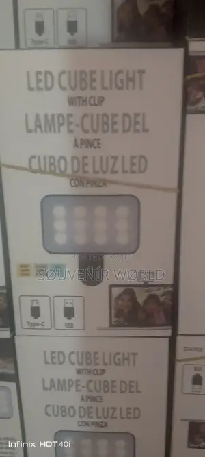 Rechargeable Led Cube Light