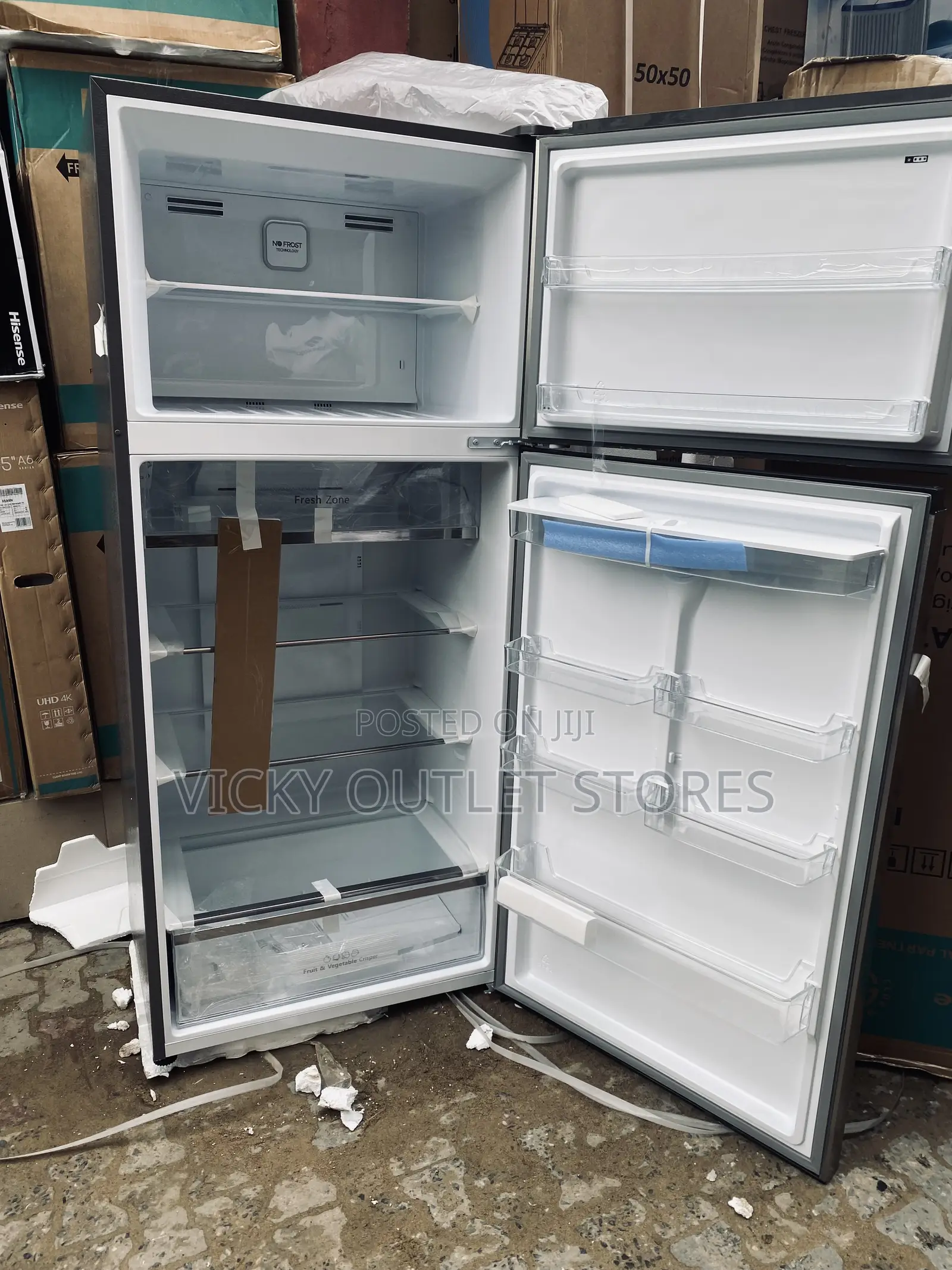 Hisense 73wr Double Door Refrigerator