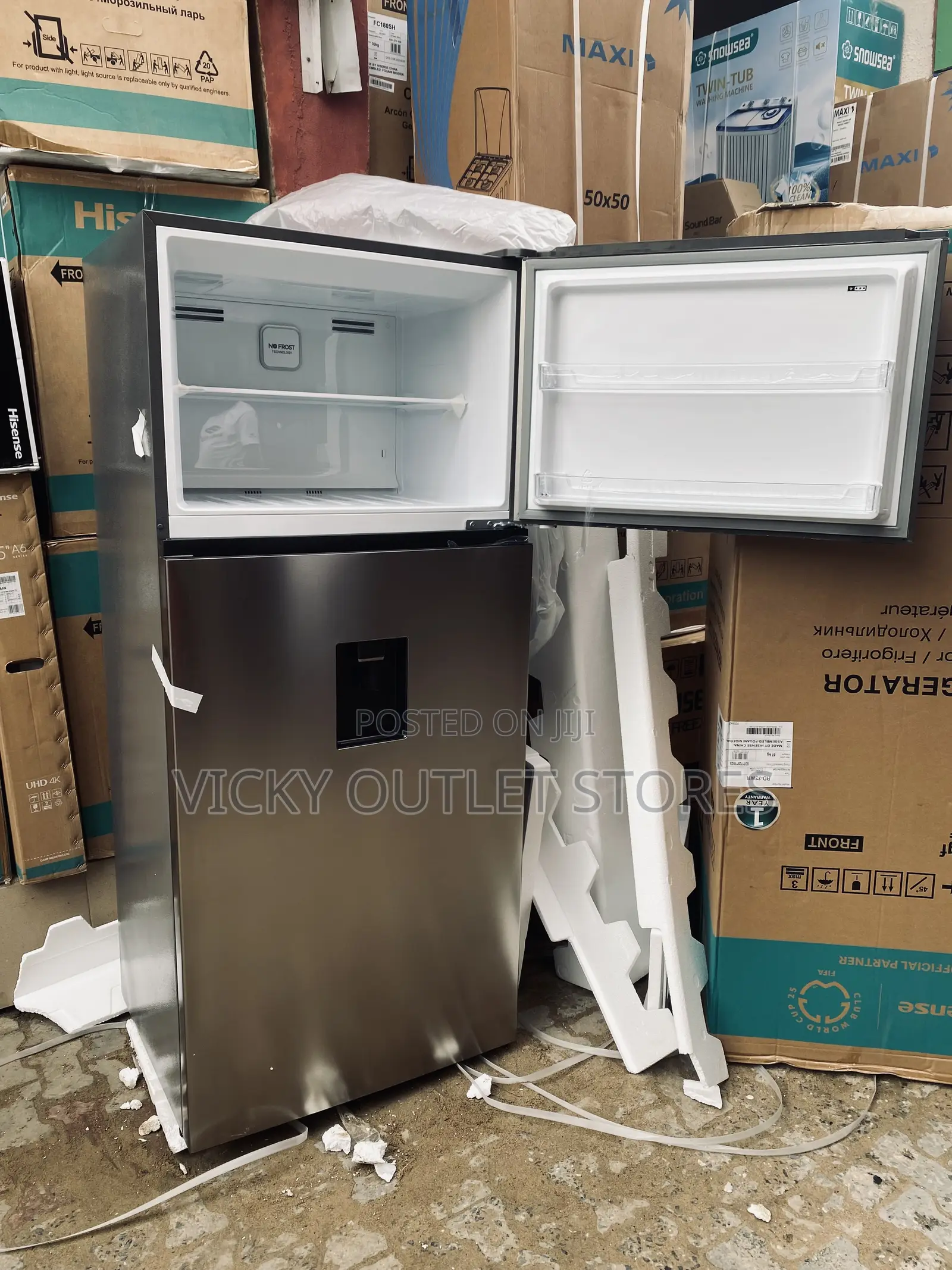 Hisense 73wr Double Door Refrigerator