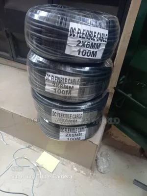 100m Dc Flexible Cable 6mm2