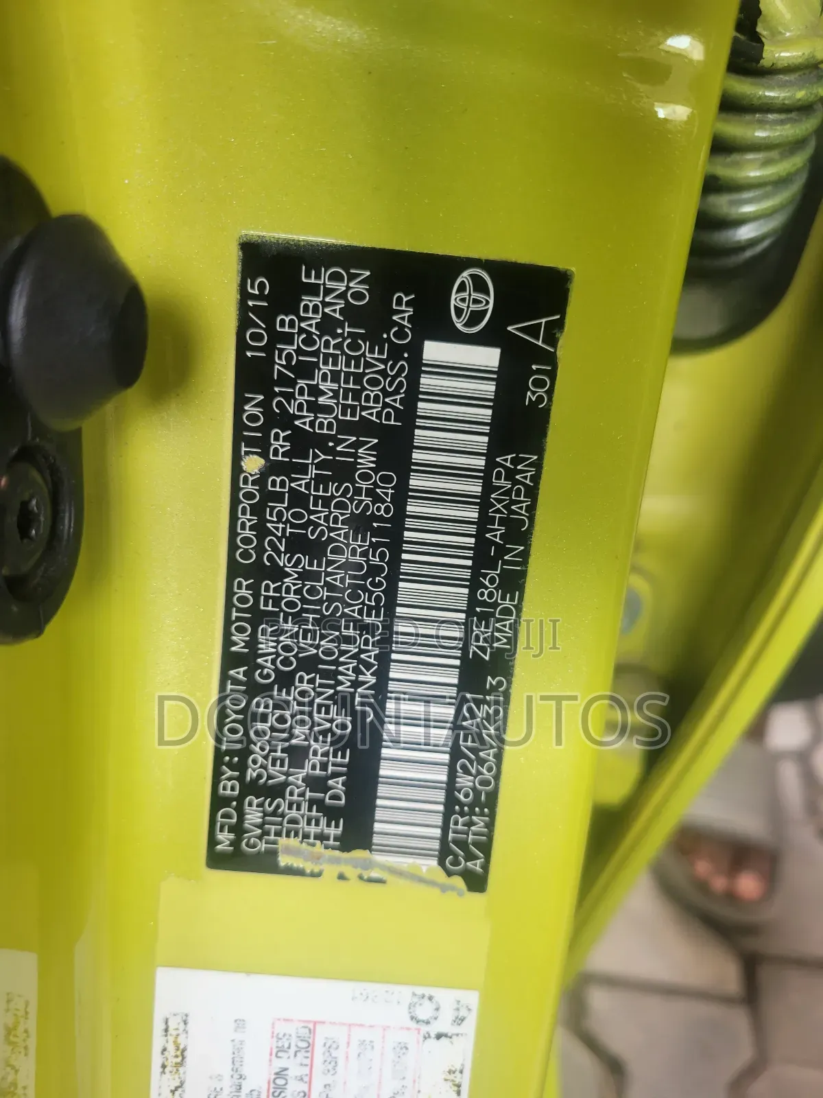 Scion iM Base 2016