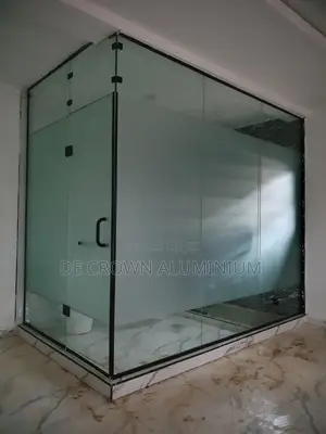 Bathroom Glass Full Partition