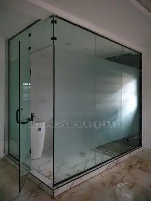 Bathroom Glass Full Partition