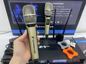 Digital Wireless Microphone System With Two Handheld Microphone