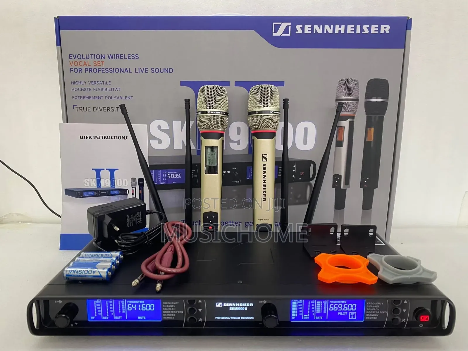 Powerful Durable Wireless Microphone With Long Distance Range