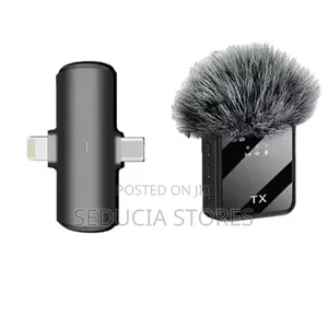 F15 Single Wireless Lapel Microphone for Android and iPhone