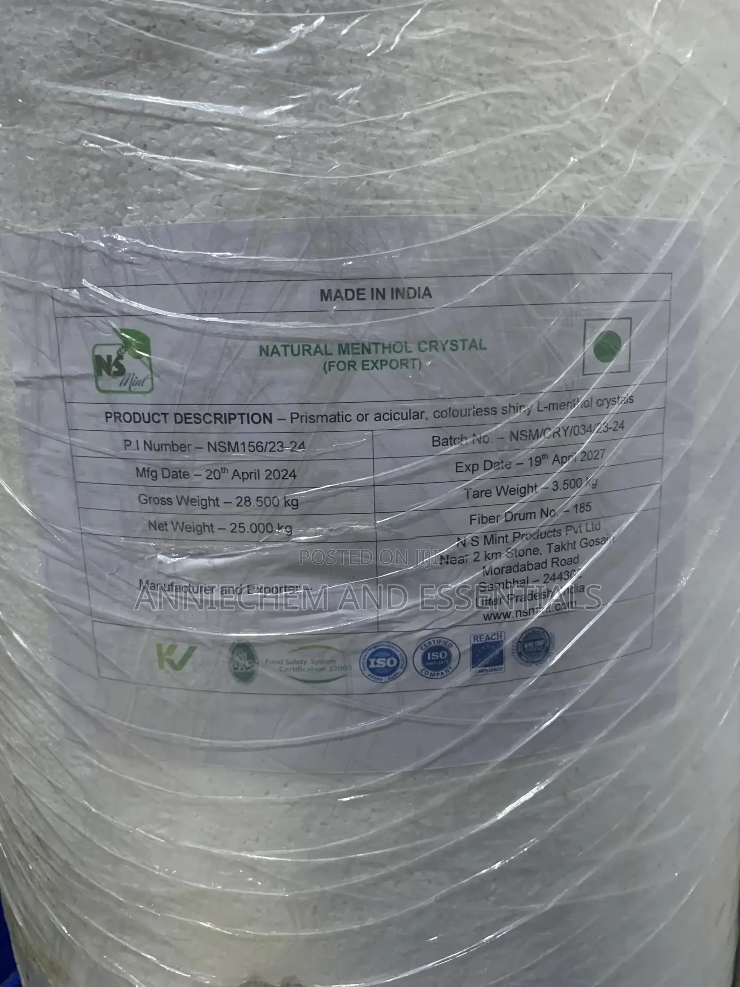Menthol Crystal