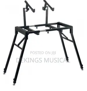 Stands Keyboard Piano Synthesizer Double Portable Folding Stand