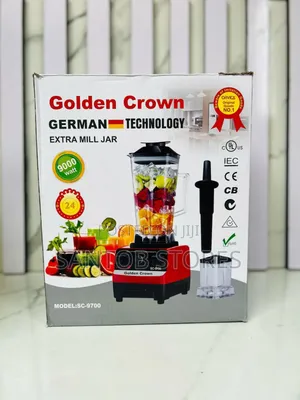 Golden Crown Blender With 2 Cups