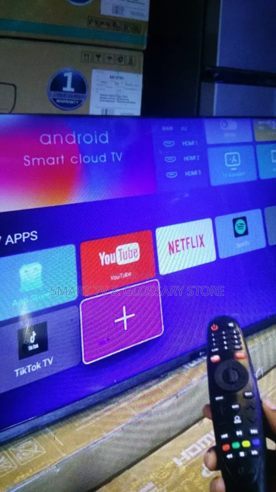 50 Inches Android Showcasing Tv