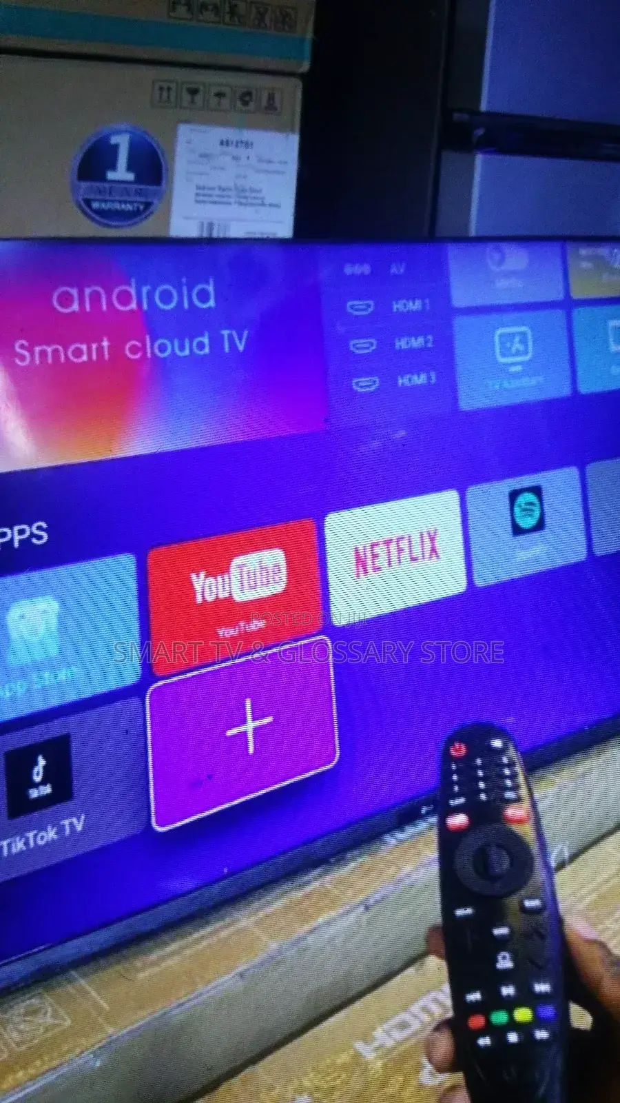 50 Inches Smart Tv Work With Voice Command