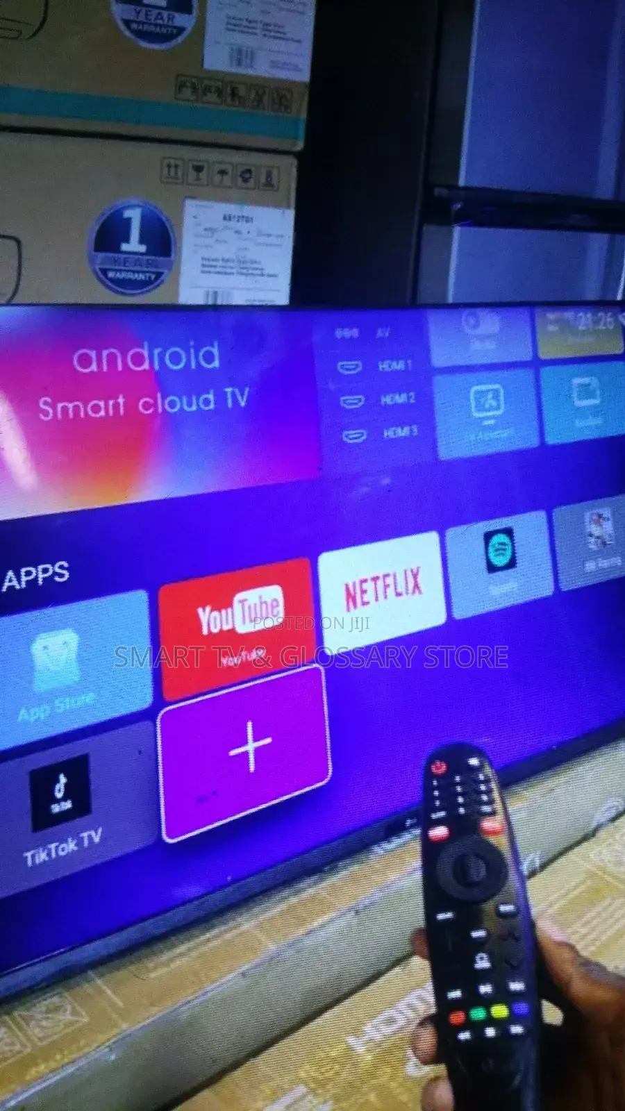 50 Inches Smart Tv Work With Voice Command