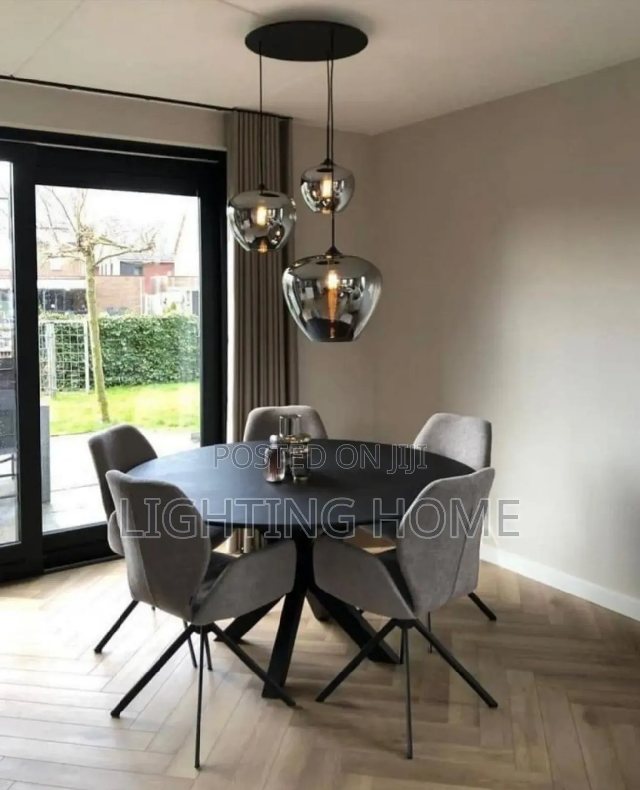 Pendant Smoky Glass Light