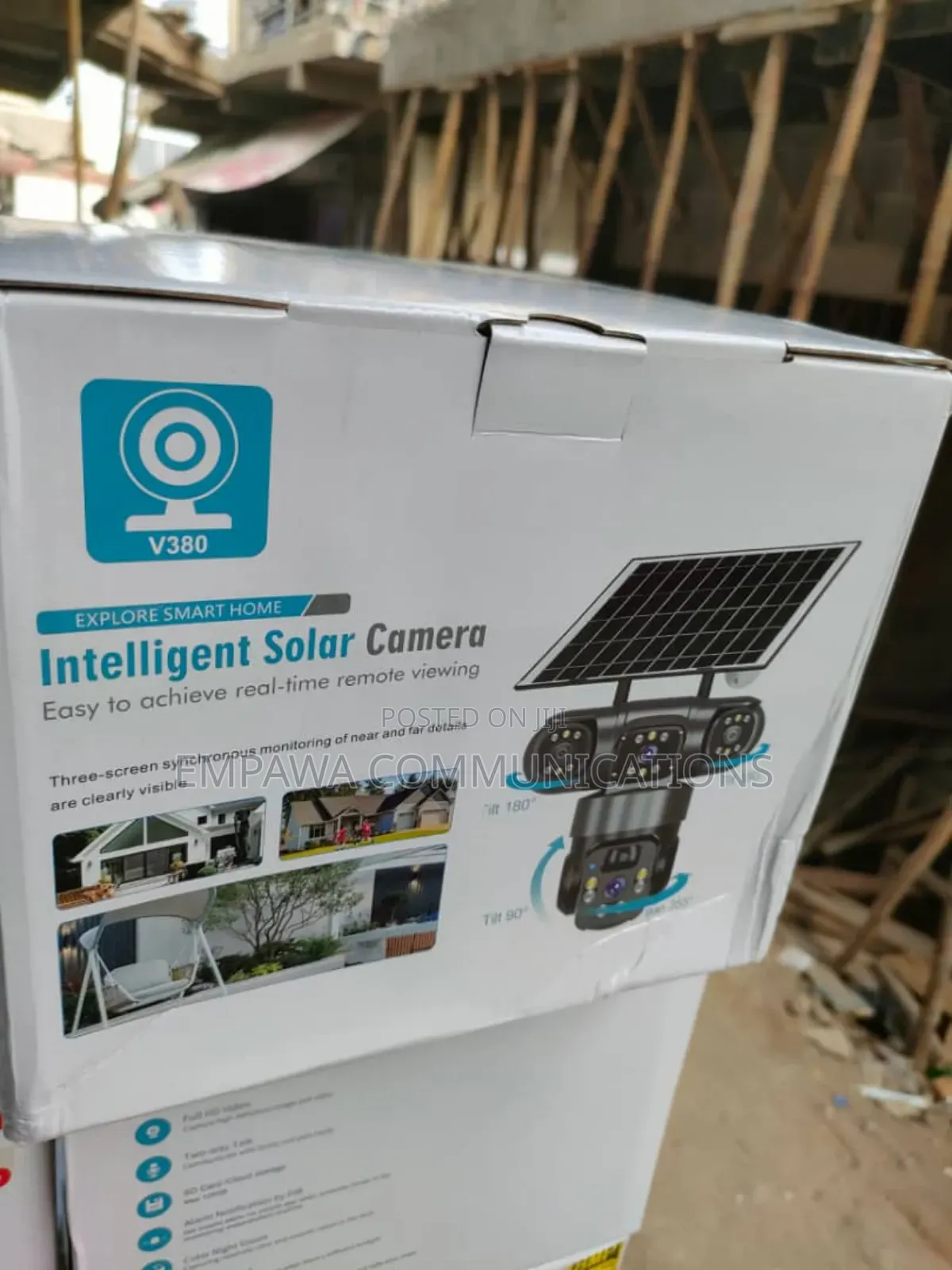 Solar Triple Lens PTZ Camera