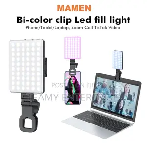 Original RGB Influencer Selfie Light With Clip - Led Lighting
