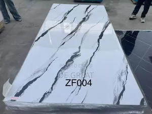 Marble Sheets Acrylic Mirror Face 4fit by 9fit (Zf004)