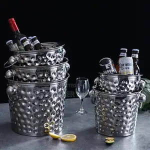 Stainless Steel Hammered Wine/Champagne Bucket
