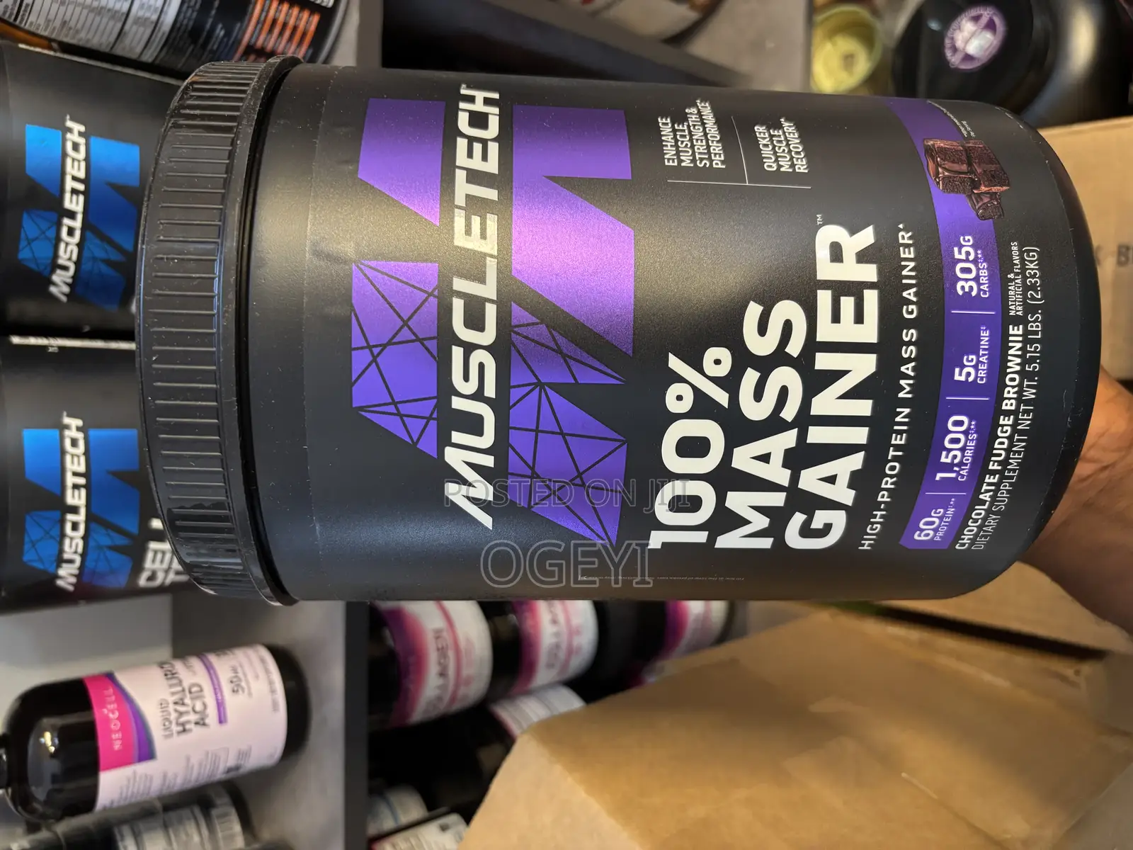 Muscletech 100% Mass Gainer 5lbs