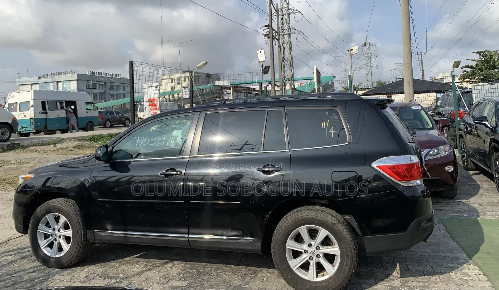 Toyota Highlander 2011 Black