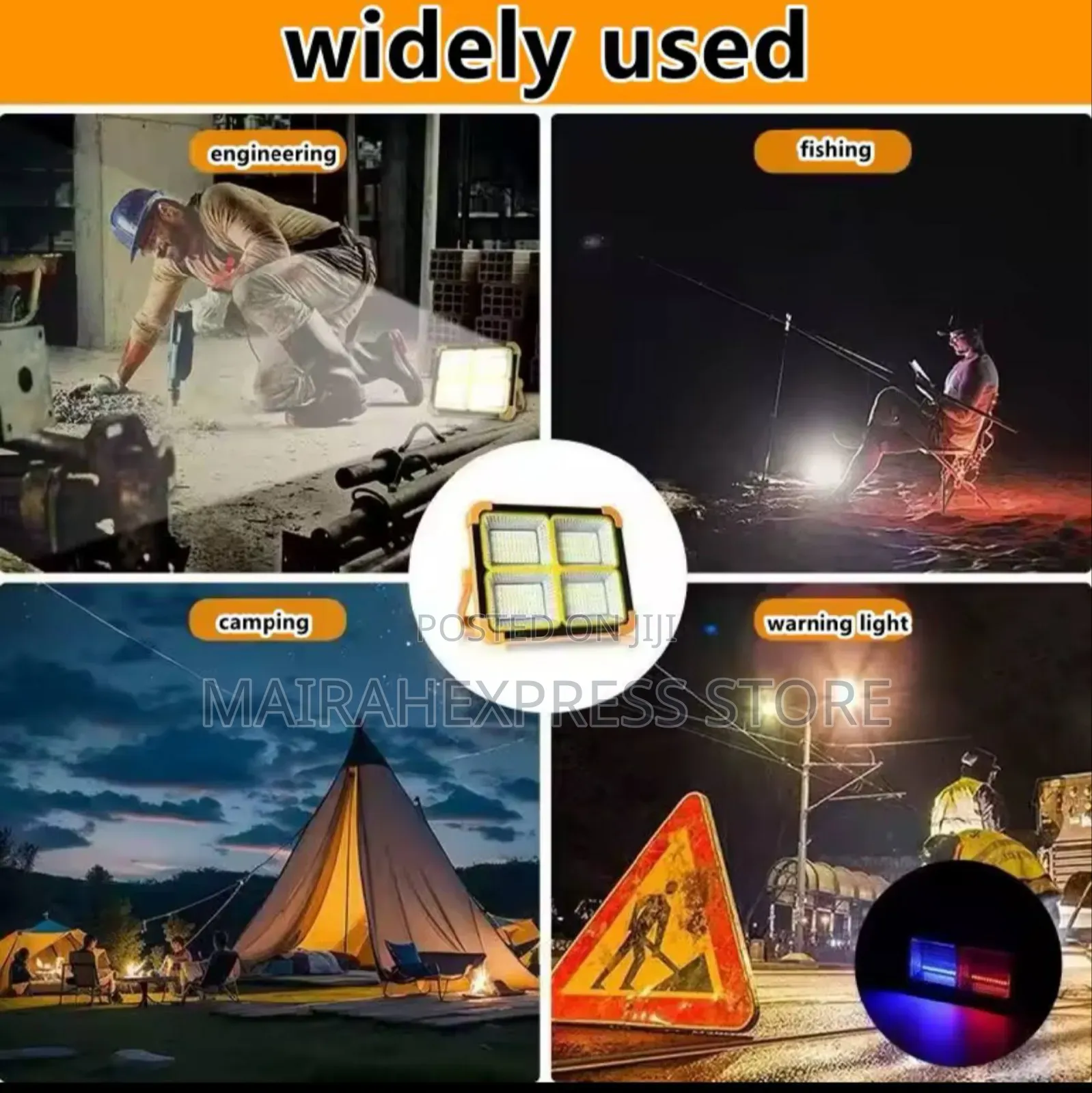 Outdoors Solar Rechargeable Camping Lantern.