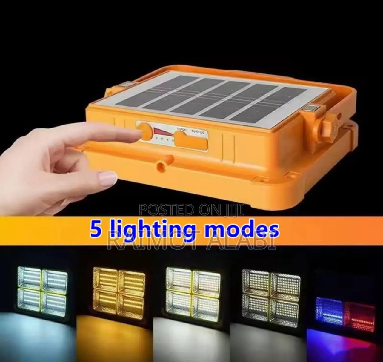 Solar Rechargeable Lamp