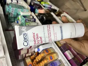Cerave Diabetics' Dry Skin Relief Moisturizing Cream.