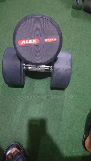 Black Dumbbells