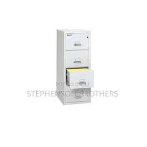 Fireking 4-2125-C Four Drawer 25" Deep Vertical File Cabinet