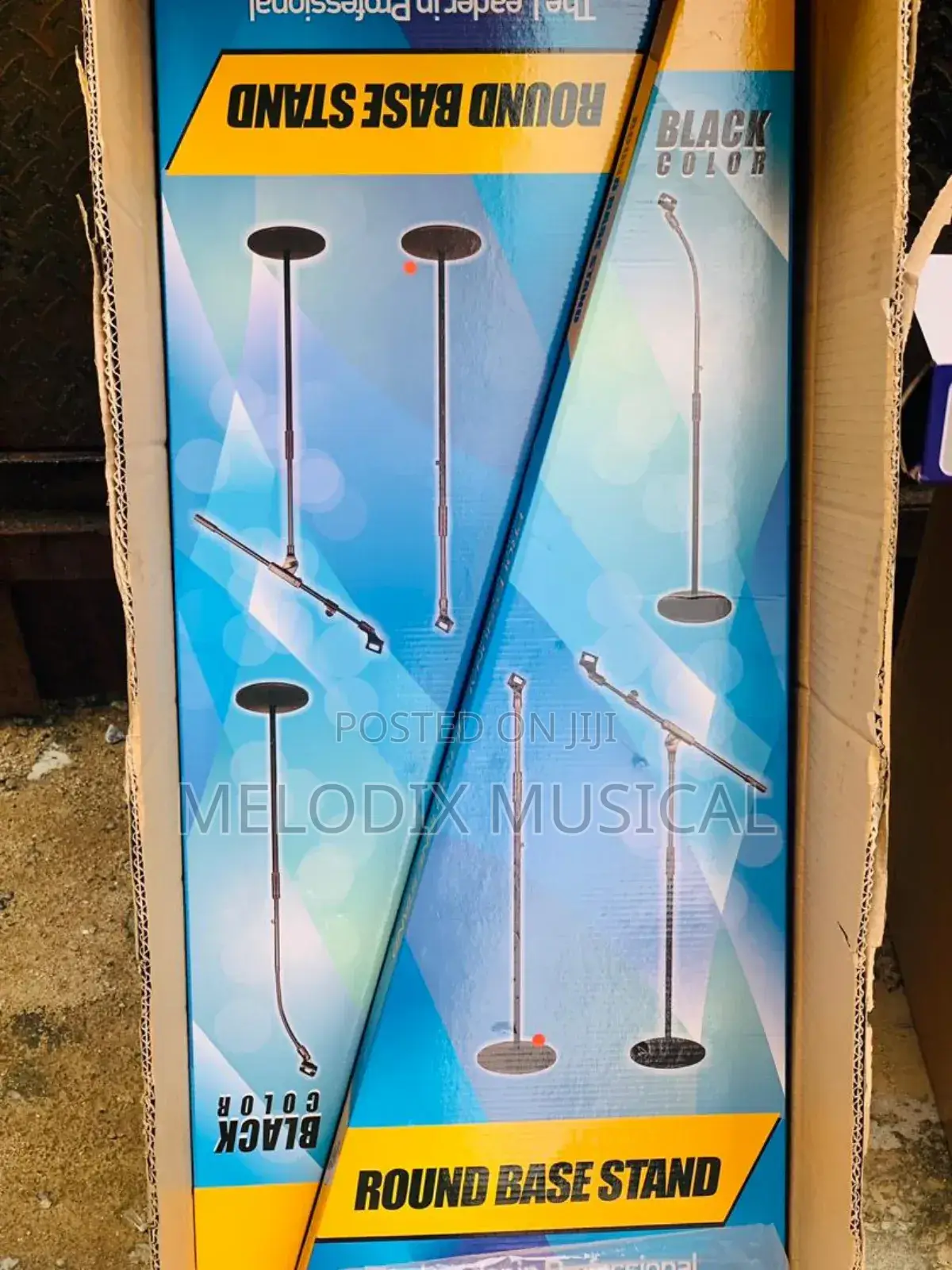 Professional Round Base Microphone Stand
