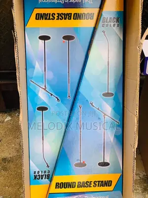 Professional Round Base Microphone Stand