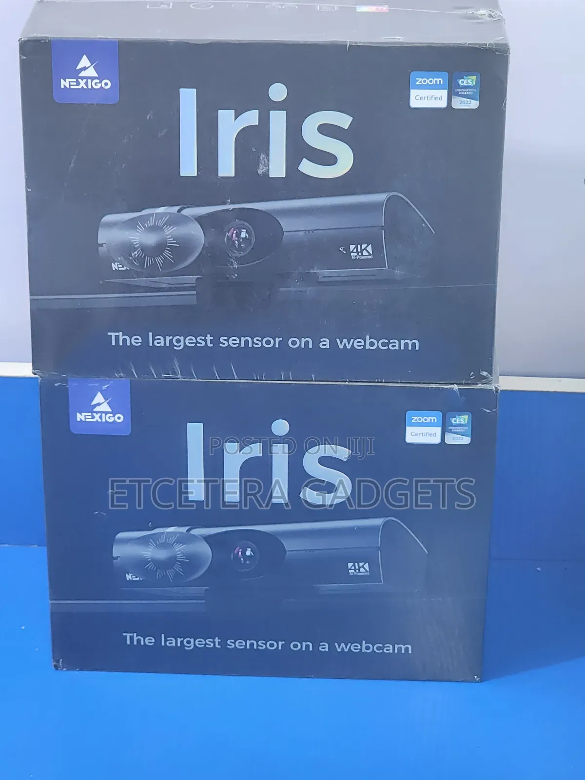 Nexigo Iris Ai Webcam – Ultra Hd Autofocus Camera 