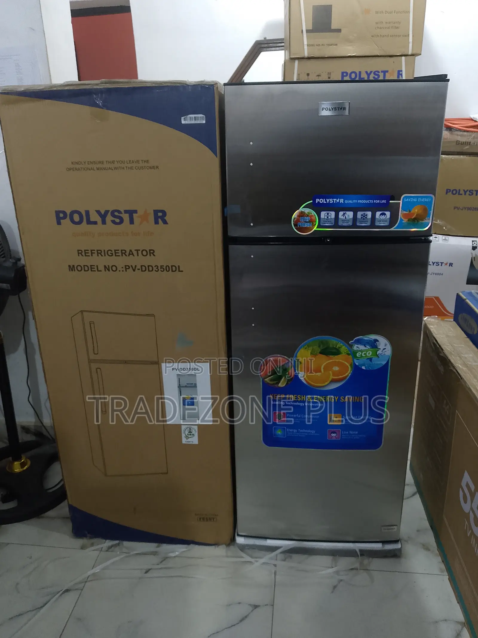 Polystar Turbo Freeze Double Door Refrigerators
