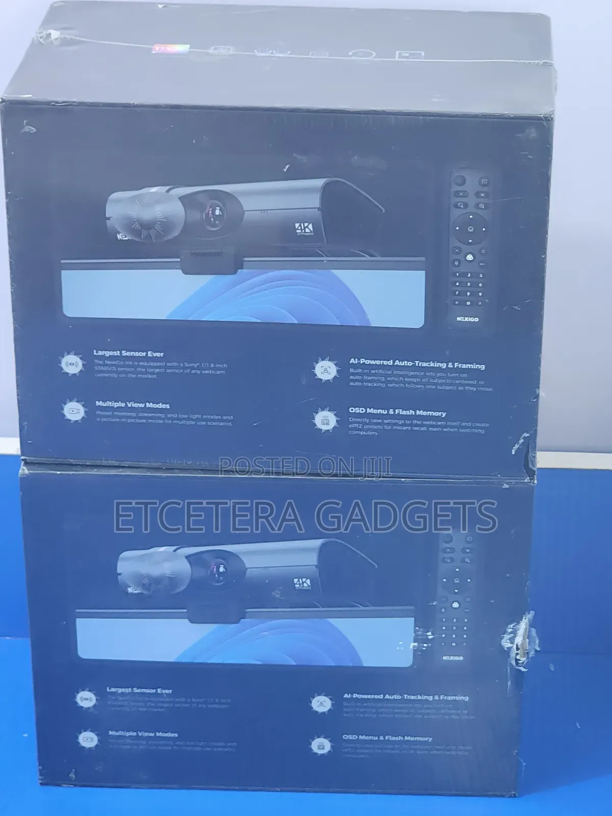 Nexigo Iris Ai Webcam – Ultra Hd Autofocus Camera 