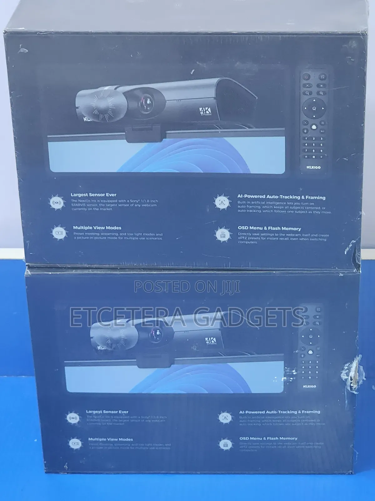Nexigo Iris Ai Webcam – Ultra Hd Autofocus Camera 