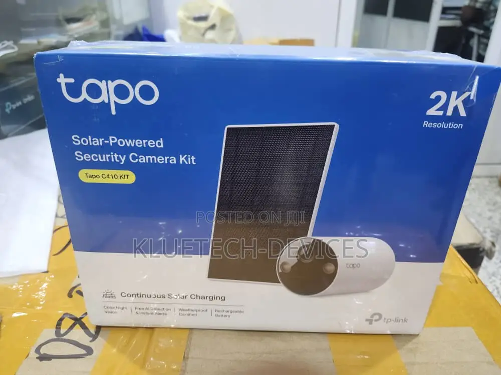 Tapo C410 Kit Solar-Powered Security Camera Kit