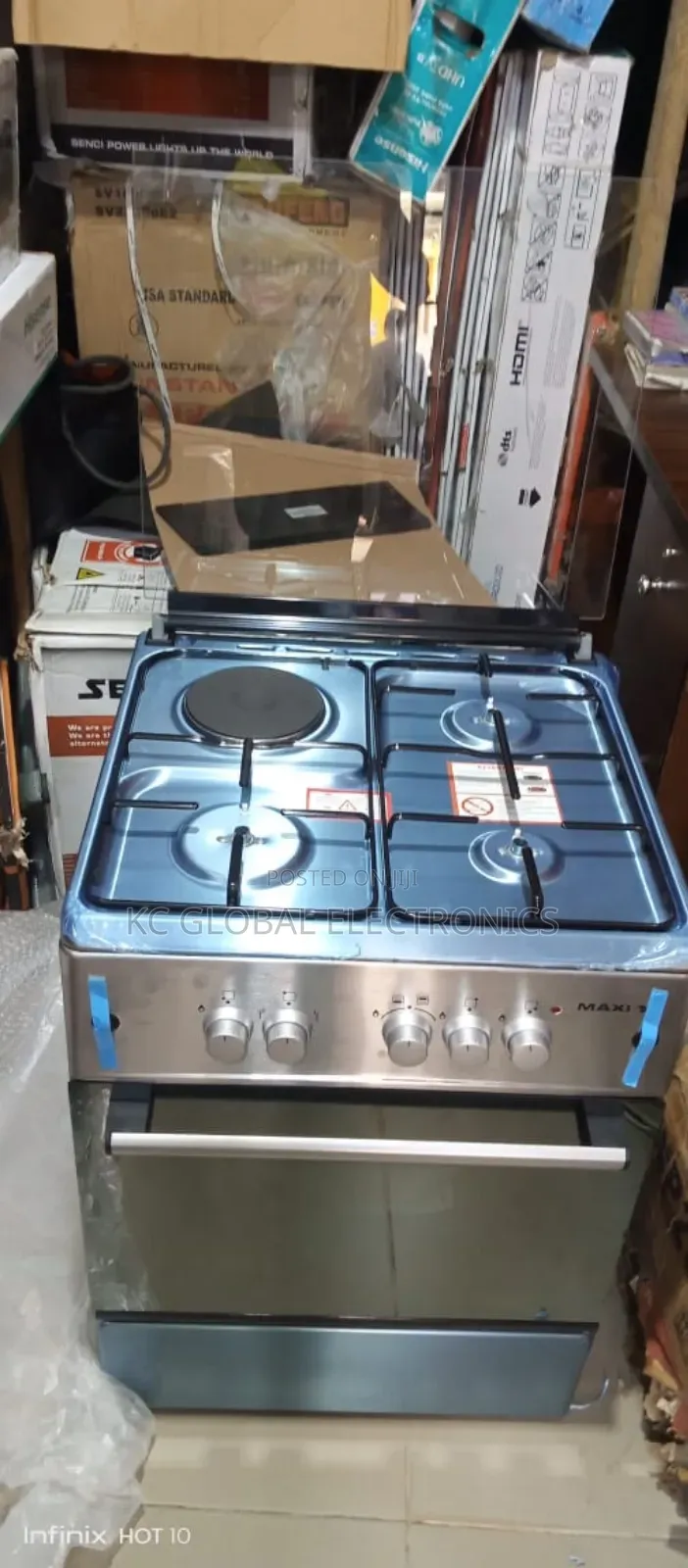 Maxi Standing Gas 50 by 50