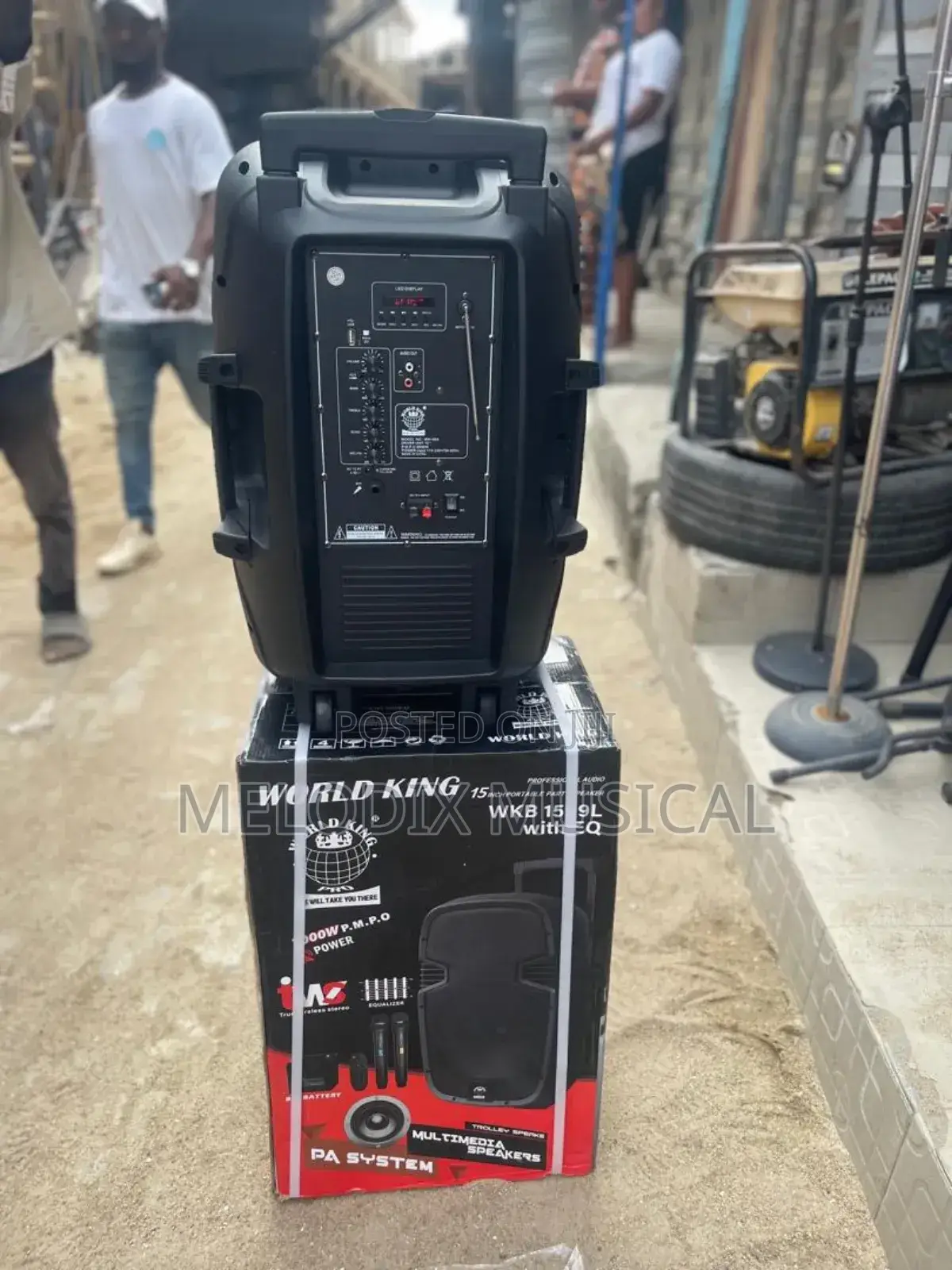 World King 15" Public Address System