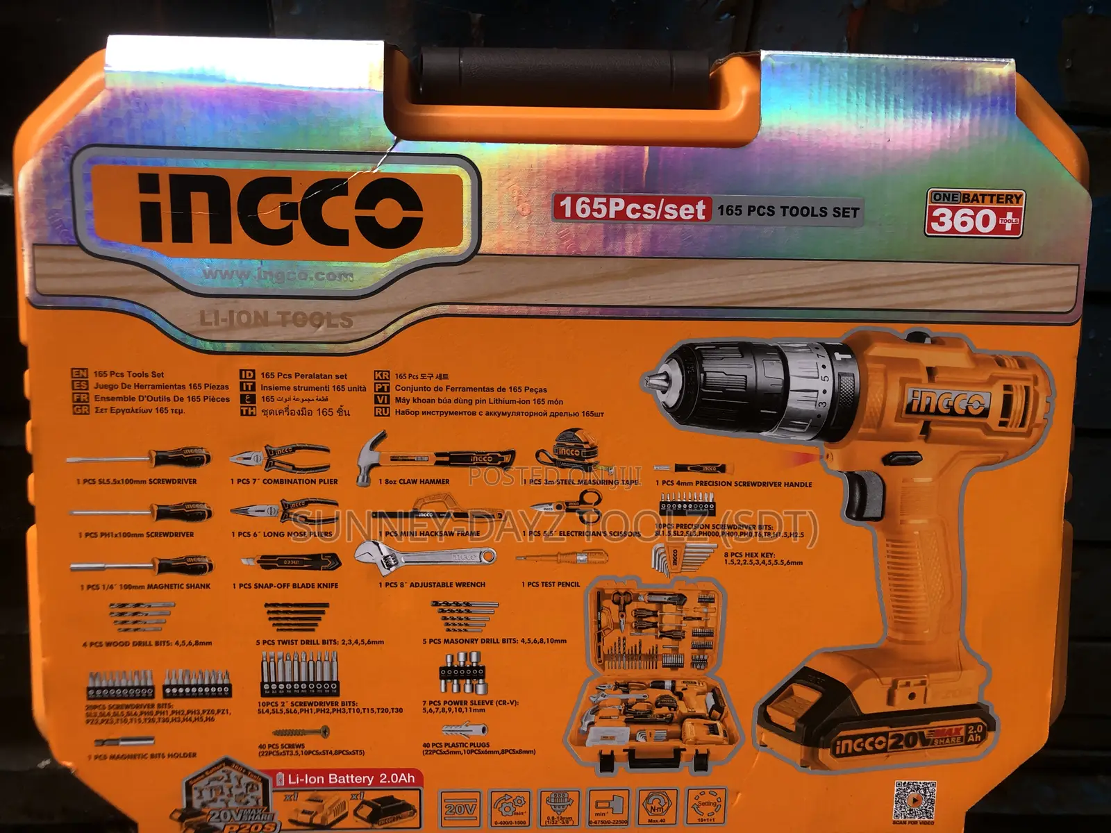 Ingco Electrical Tools Box